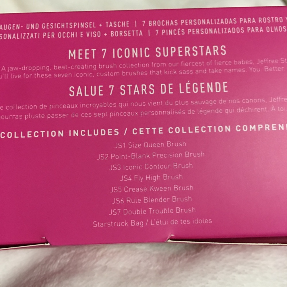 Morphe X Jeffree ⭐️ Star Brush Set - Picture 7 of 7